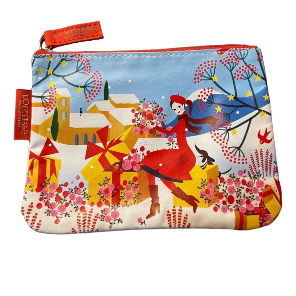 L'Occitane Makeup Bag Christmas Presents and Snow